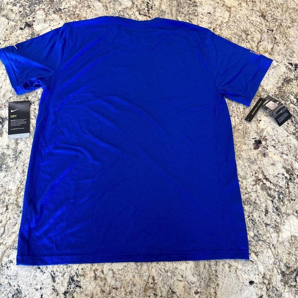 Men’s Buffalo Bills Nike Branded Dri-Fit T-Shirt - Blue Size Large - Picture 3 of 3